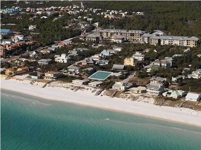 This amazing lot is one row back from the Gulf of Mexico in Blue Mountain Beach, FL